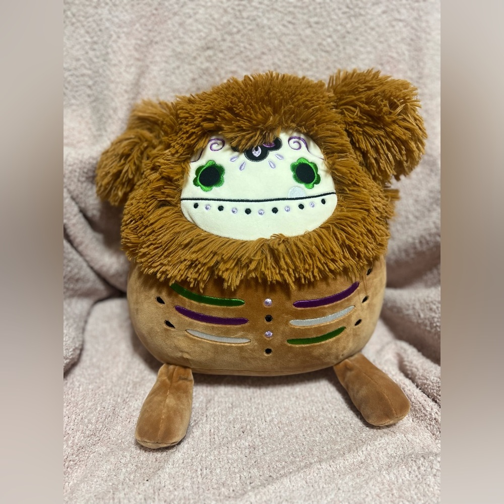 12" Squishmallow Benny the Bigfoot 12” Day of the Dead DOTD halloween 2022